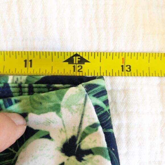 Balance Collection Full Length Leggings Tropical Floral Fronds Medium Wicking - Picture 7 of 9